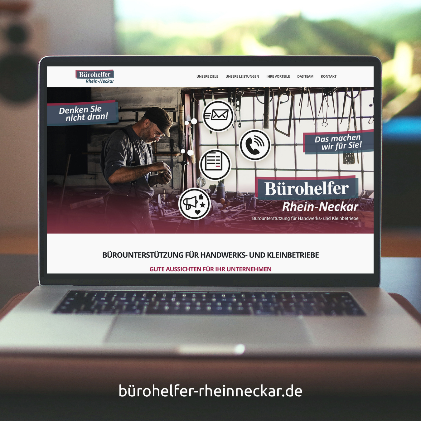 Webseite
Büroorganisation für Handwerker 