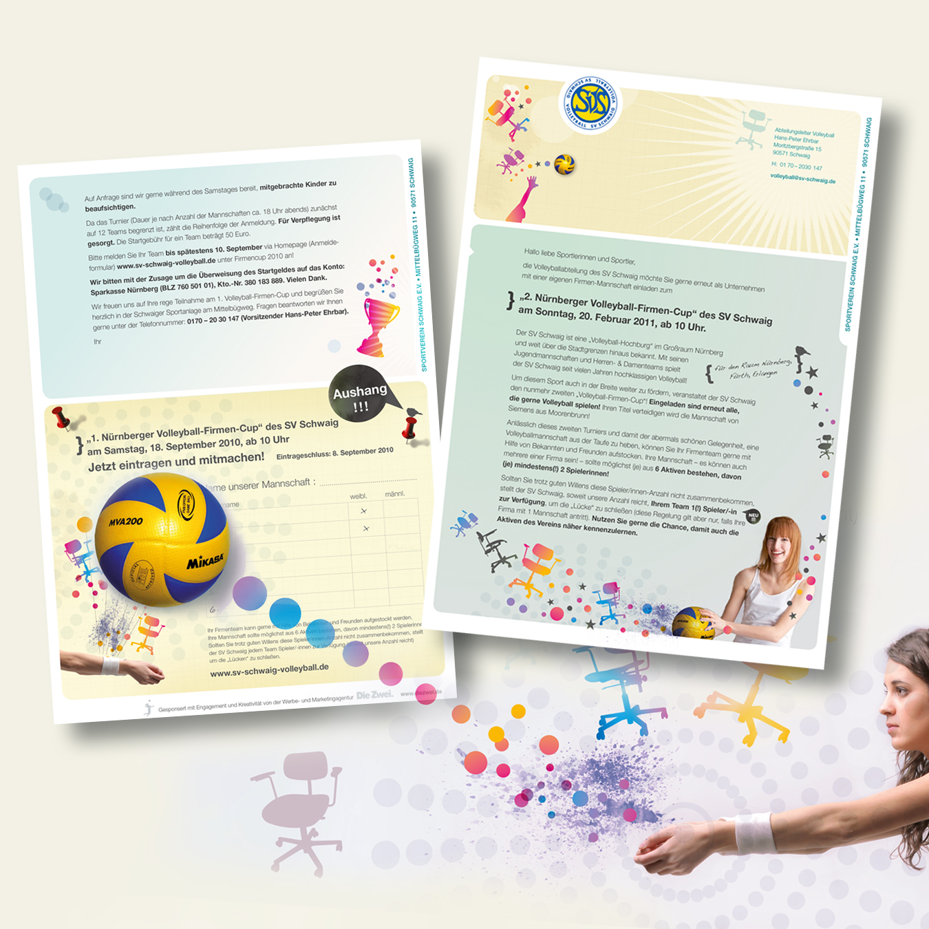 Mailing 
Firmencup